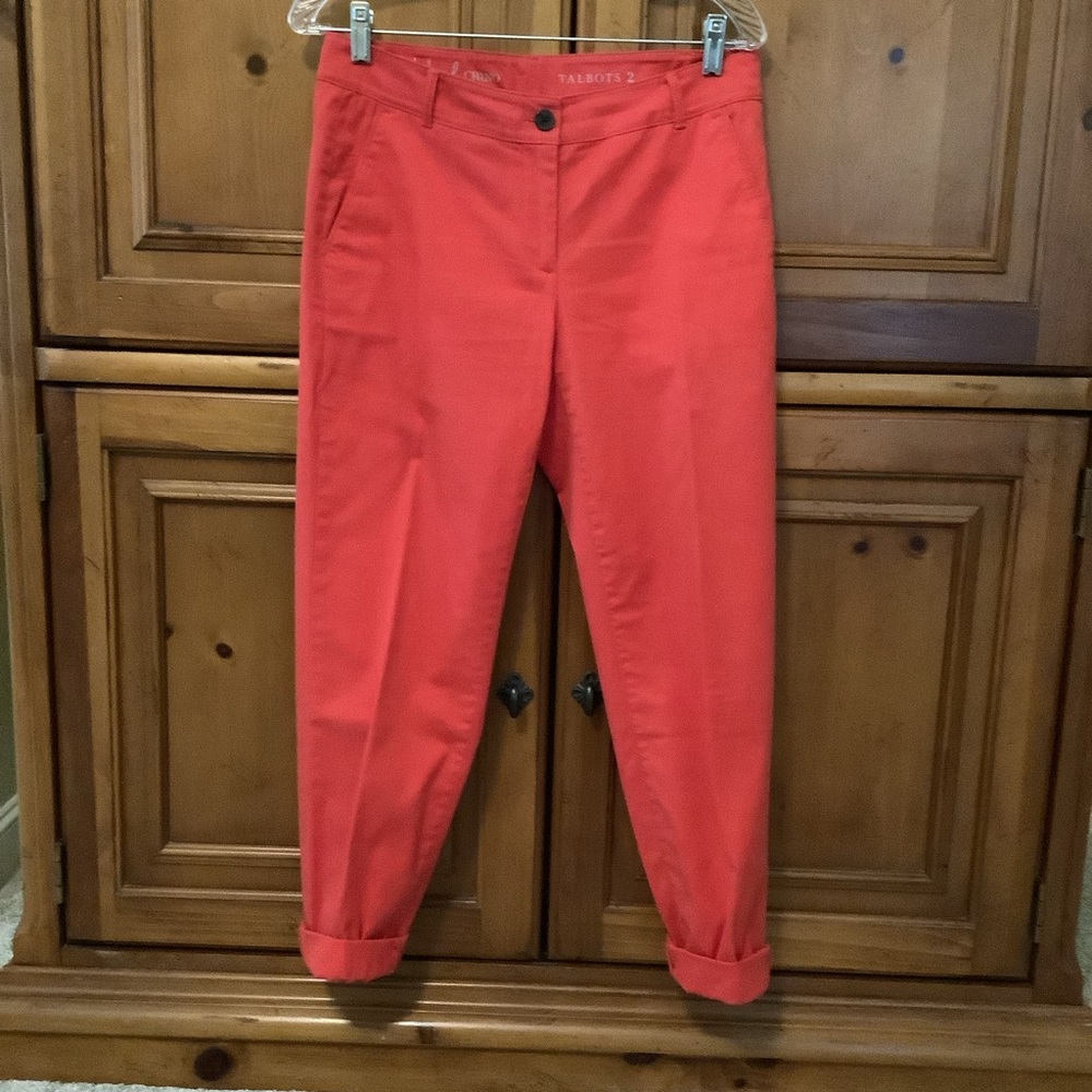 Talbots barely wore weekend chinos, sz. 2 womens